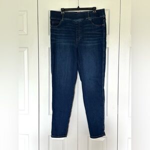 SPANX Size 2X Tall - Blue Skinny Jeggings